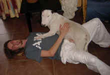 Aidan and Brie spending some quality time
