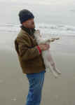 Deane and Nettle at Waihi Beach